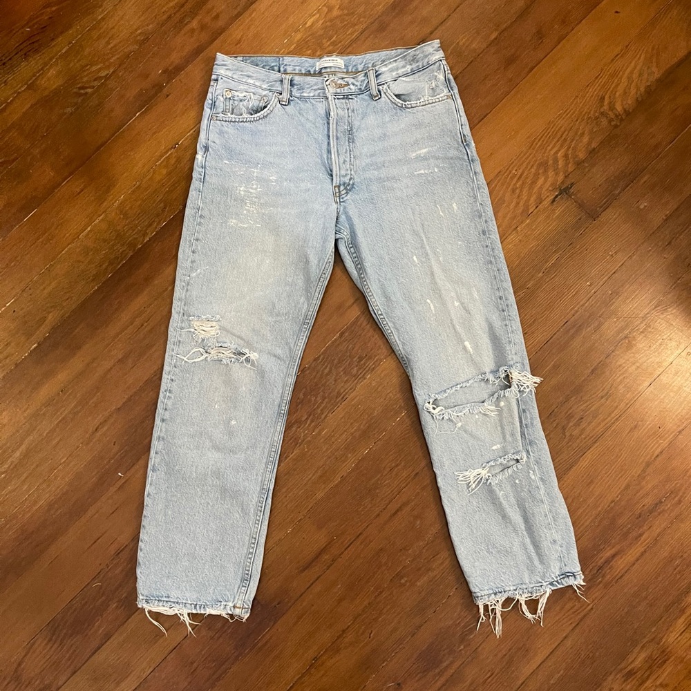 Zara women’s boyfriend jeans
